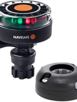Navisafe Navilight 2NM Tricolor w/Navimount Base and amp; Horizontal Mount - Black