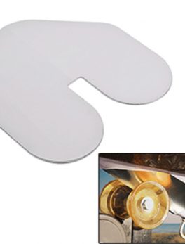 Megaware ScuffBuster XL w/Notch - 9" x 8.75" - Notched - 22G - Stainless Steel
