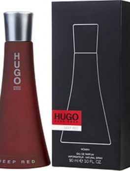 Hugo Deep Red Eau De Parfum Spray 3 Oz For Women