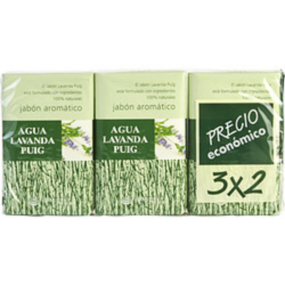 Agua Lavanda Puig Set Of 2 Soaps Plus 1 Free And Each Is 4.4 Oz For Anyone