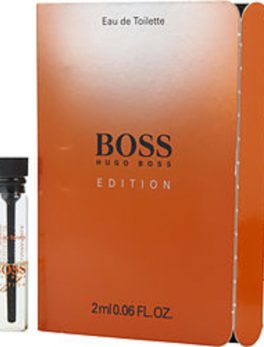 Boss In Motion Black Edt Vial On Card For Men