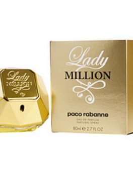 Paco Rabanne Lady Million Eau De Parfum Spray 2.7 Oz For Women