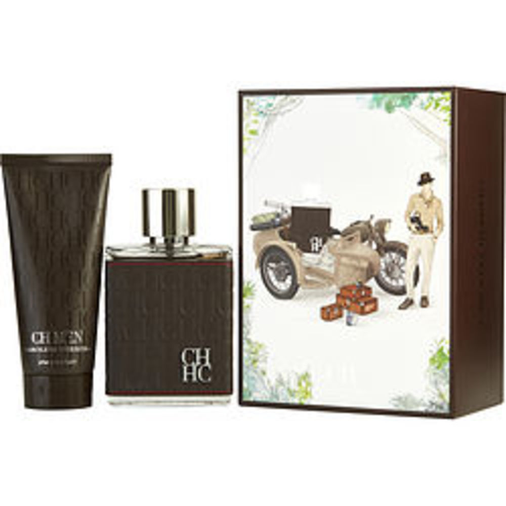 Ch Carolina Herrera (new) Edt Spray 3.4 Oz and Aftershave Balm 3.4 Oz For Men