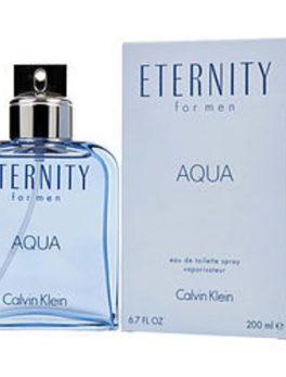Eternity Aqua Edt Spray 6.7 Oz For Men