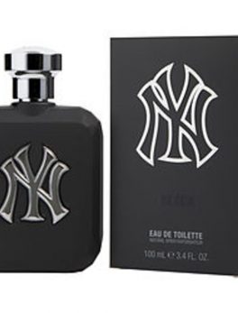 Ny Yankees Pitch Black Edt Spray 3.4 Oz For Men