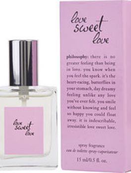 Philosophy Love Sweet Love Edt Spray .5 Oz For Women