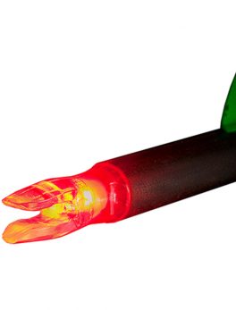 Nockturnal Lighted Nocks Model-H Red 3pk NT-402