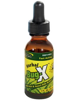 Herbal Bug-X Anti-Bite and Itch Liquid - 1 Ounce
