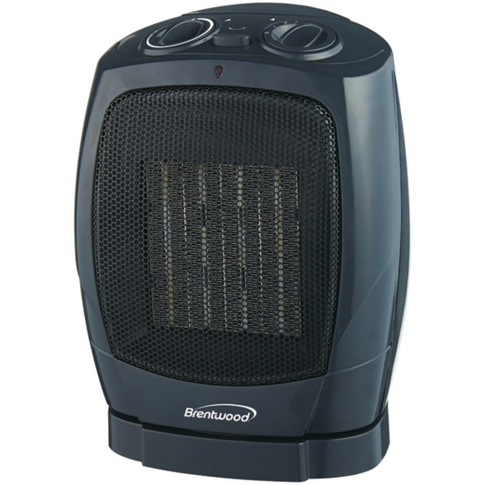 Brentwood Appliances H-C1600 Oscillating Ceramic Space Heater and Fan