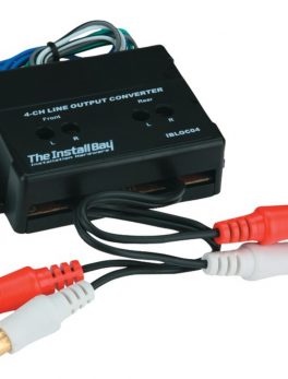 Install Bay IBLOC04 4-Channel 60-Watt Adjustable Level Converter