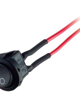 Install Bay IBRRSM On/off 13-Amp Mini Round Rocker Switches, 5 pk