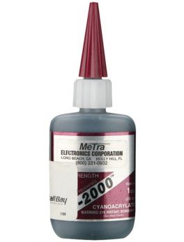 Install Bay IC-2000 Instant Rubber Tough Black Glue, 1oz