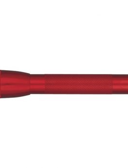 MAGLITE SM2A03H 14-Lumen Mini MAGLITE Flashlight with Holster (Red)