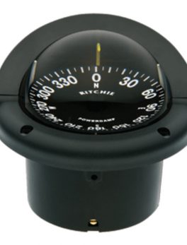 Ritchie HF-742 Helmsman Compass - Flush Mount - Black
