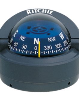 Ritchie S-53G Explorer Compass - Surface Mount - Gray