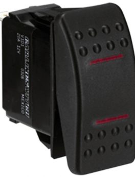 Paneltronics SPDT ON/OFF/ON Waterproof Contura Rocker Switch