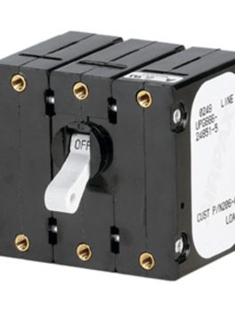 Paneltronics Breaker 50 Amps w/Reverse Polarity Trip Coil - White