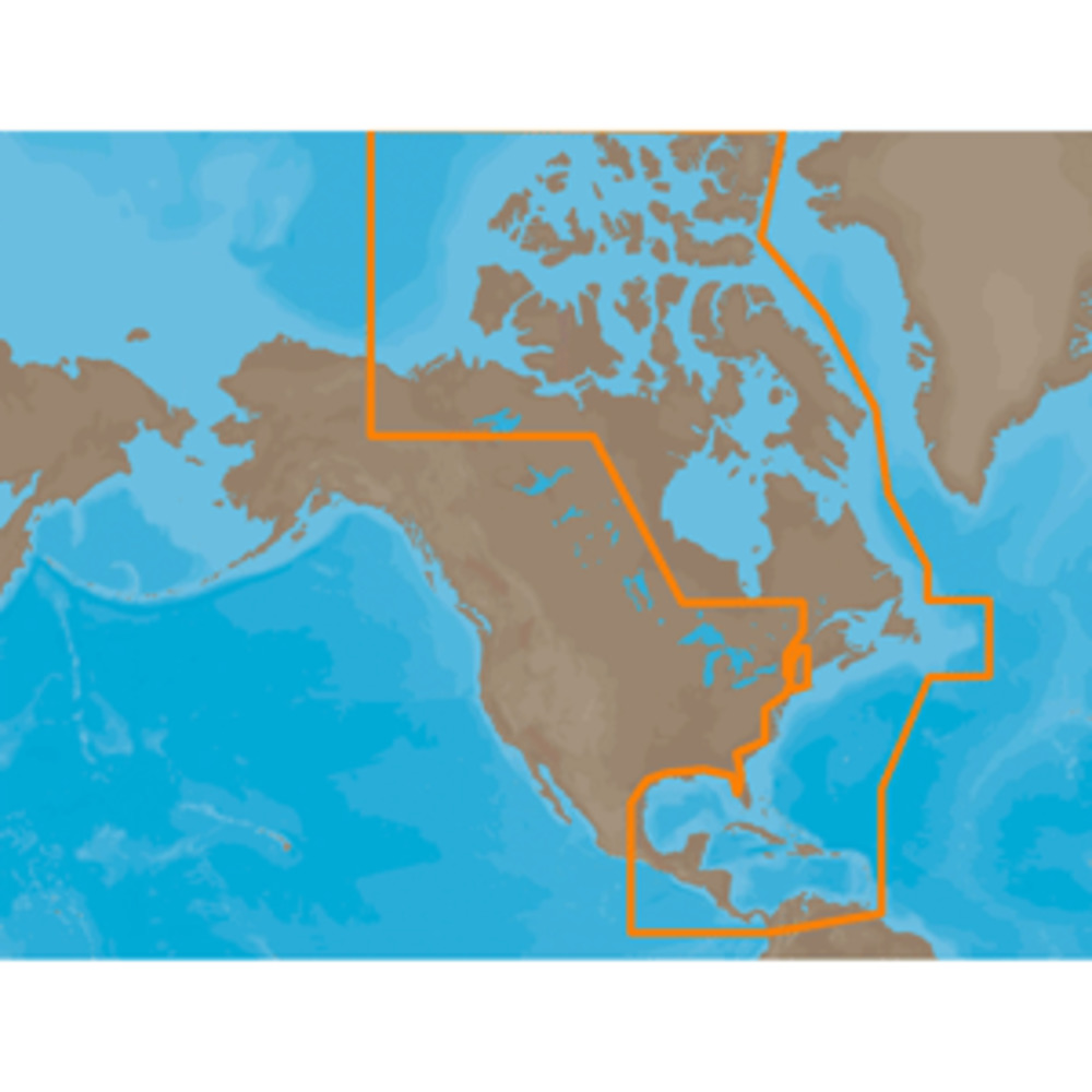 C-MAP MAX NA-M033 - ATL Coast Gulf and Caribbean - SD Card