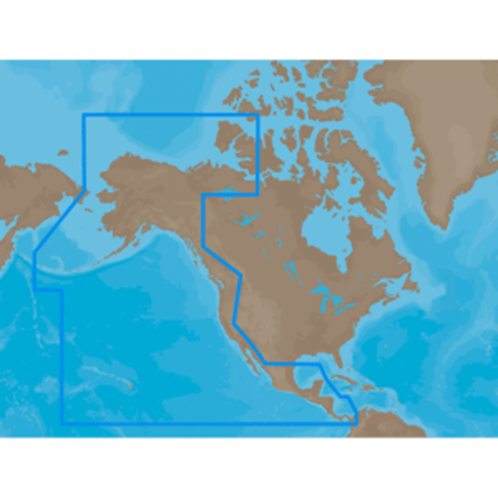 C-MAP MAX NA-M035 - Pacific Coast and Central - SD Card
