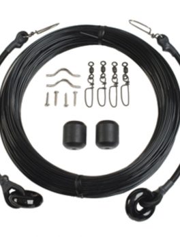 Lee's Deluxe Rigging Kit - Single Rig Up To 37ft. - Black Mono