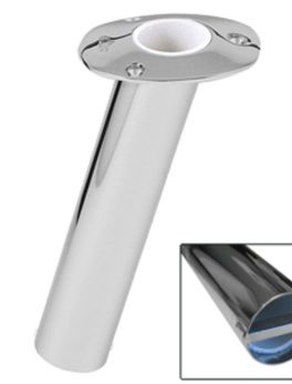 Lee's 15 and #176; Stainless Steel Heavy Duty Bar Pin Rod Holder - 2.25" O.D.