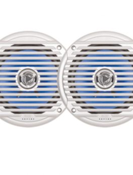 JENSEN 6.5" Coaxial Waterproof Speaker - (Pair) Silver