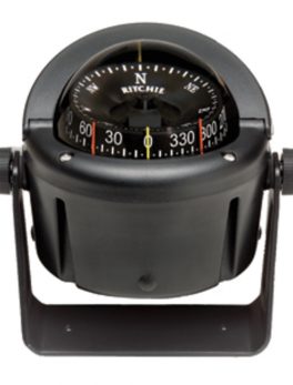 Ritchie HB-741 Helmsman Compass - Bracket Mount - Black