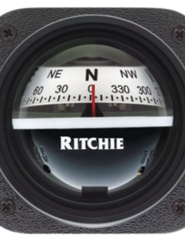 Ritchie V-527 Kayak Compass - Bulkhead Mount - White Dial