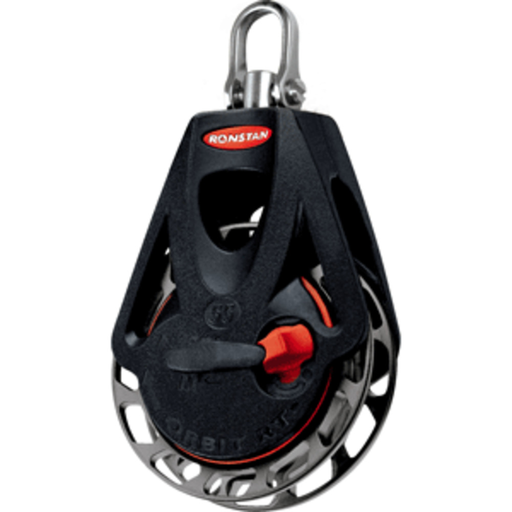 Ronstan Series 55 Ratchet Orbit Block and #153; - Single - Swivel Head - Auto and Manual