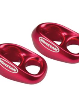 Ronstan Shock - 3/16" Line - 1/4" Webbing - Red - Pair