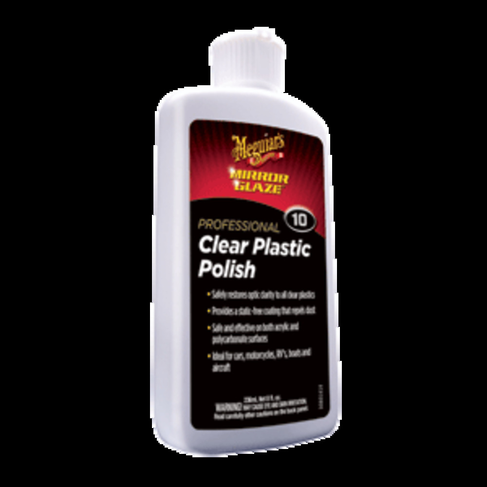 Meguiar's #10 Clear Plastic Polish - 8oz