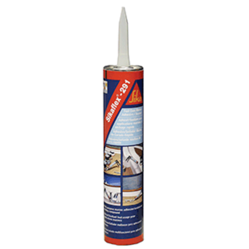 Sika Sikaflex 291 Fast Cure Adhesive and amp; Sealant 10.3oz(300ml) Cartridge - White