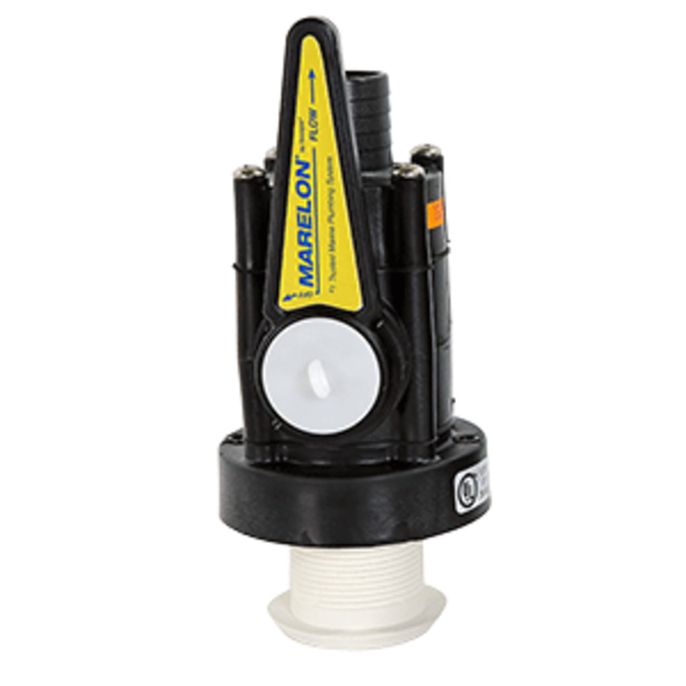 Forespar Marelon Full-Flow Seacock and amp; 1-1/4" Mushroom Through-Hull