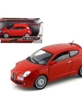 Alfa Romeo Mito Red 1/24 Diecast Car Model by Motormax 73371r