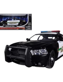 2014 Dodge Charger Pursuit Socorro County Sheriff Police 1/24 Diecast Car Model by Motormax 76949