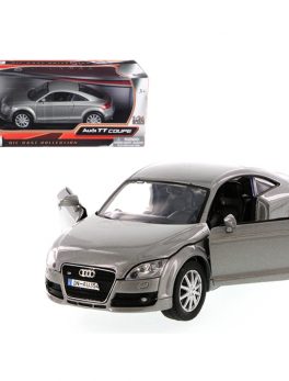 2007 Audi TT Coupe Grey 1/24 Diecast Car Model by Motormax 73340gry