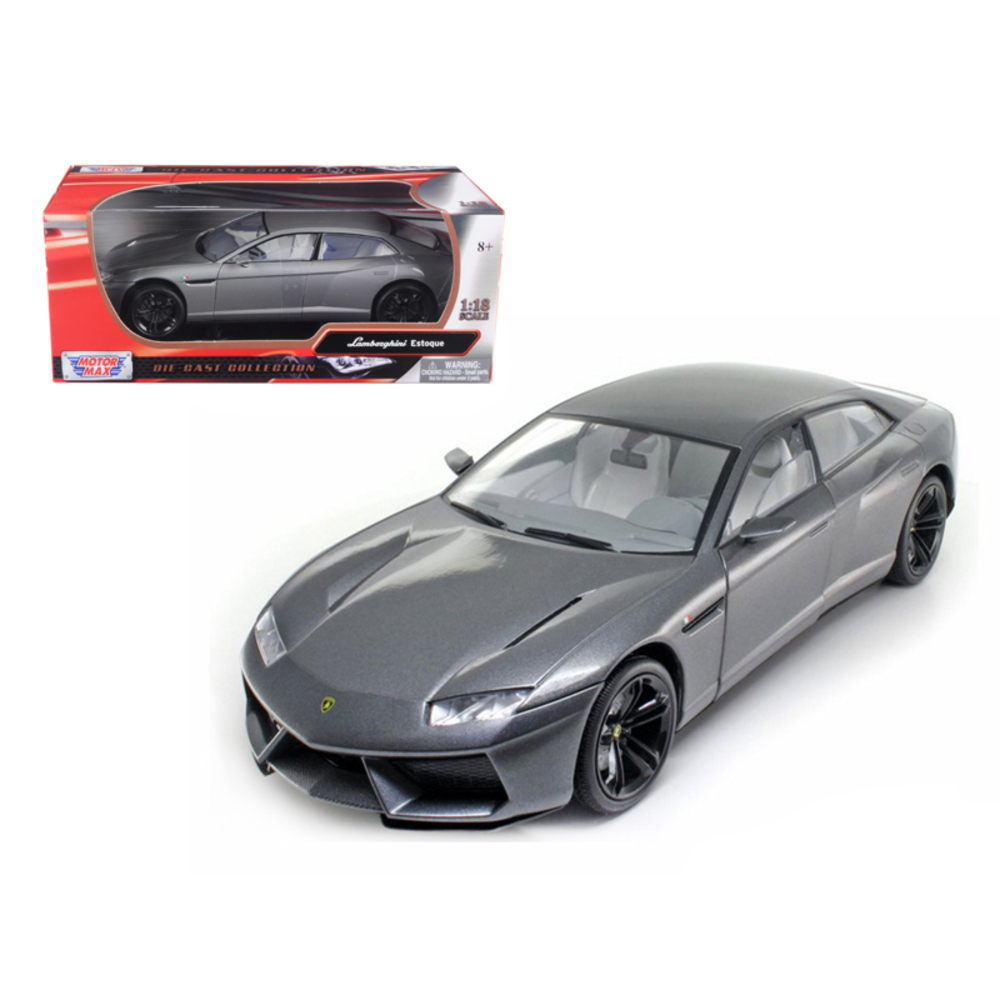 Lamborghini Estoque Gray 1/18 Diecast Model Car by Motormax 79157gry