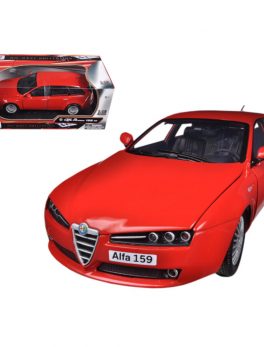 Alfa 159 SW Red 1/18 Diecast Car Model by Motormax 79166r