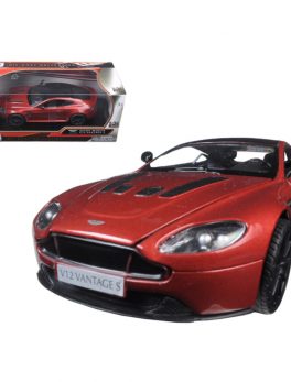 Aston Martin Vantage S V12 Red 1/24 Diecast Model Car by Motormax 79322r