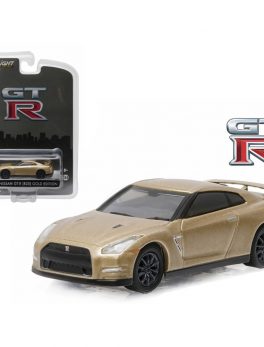 2016 Nissan GT-R (R35) Gold Edition GT-R 45th Anniversary Collection 1/64 Diecast Model Car by Greenlight 27850F