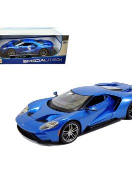 2017 Ford GT Blue 1/18 Diecast Model Car by Maisto 31384BL