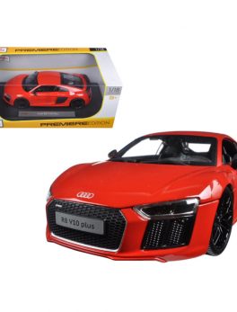 Audi R8 V10 Plus Orange 1/18 Diecast Model Car by Maisto 36213OR