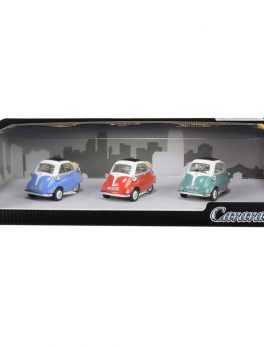 BMW Isetta 3 piece Gift Set 1/43 Diecast Model Cars by Cararama 35317