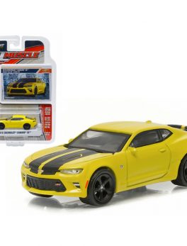 2016 Chevrolet Camaro SS Bright Yellow 1/64 Diecast Model Car by Greenlight 13160E