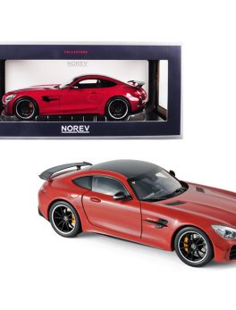 2017 Mercedes AMG GT R Coupe Red 1/18 Diecast Model Car by Norev 183452