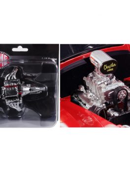 Engine and Transmission Replica Blown 426 Hemi Drag from 1941 Gasser 1/18 by ACME A1800908E