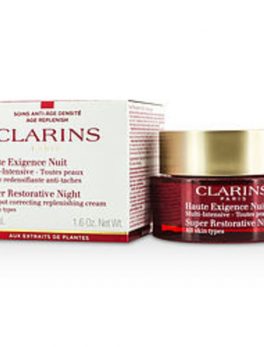 Clarins Super Restorative Night Age Spot Correcting Replenishing Cream --50ml/1.6oz For Women