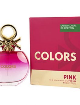 Colors De Benetton Pink Edt Spray 2.7 Oz For Women