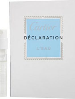 Declaration L'eau Edt Spray Vial On Card For Men