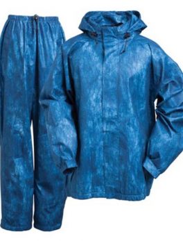 Onyx Force Field Tri-Laminate Rainsuit Blue Small